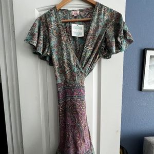 Wrap around dress